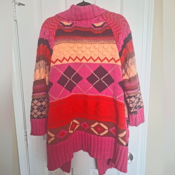 Free People - Argyle Smile Cardigan - Picture 7 of 10